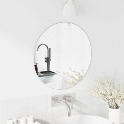Miroir mural Rond Ø 50 cm verre trempé 554804554804