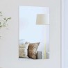 Miroir mural Rectangulaire 60 x 40 cm verre trempé 554805554805