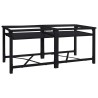 Socle pour Machine à Laver 2 pcs Noir 120 x 56 x 52 cm Acier 554817554817