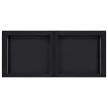 Socle pour Machine à Laver 2 pcs Noir 120 x 56 x 52 cm Acier 554817554817