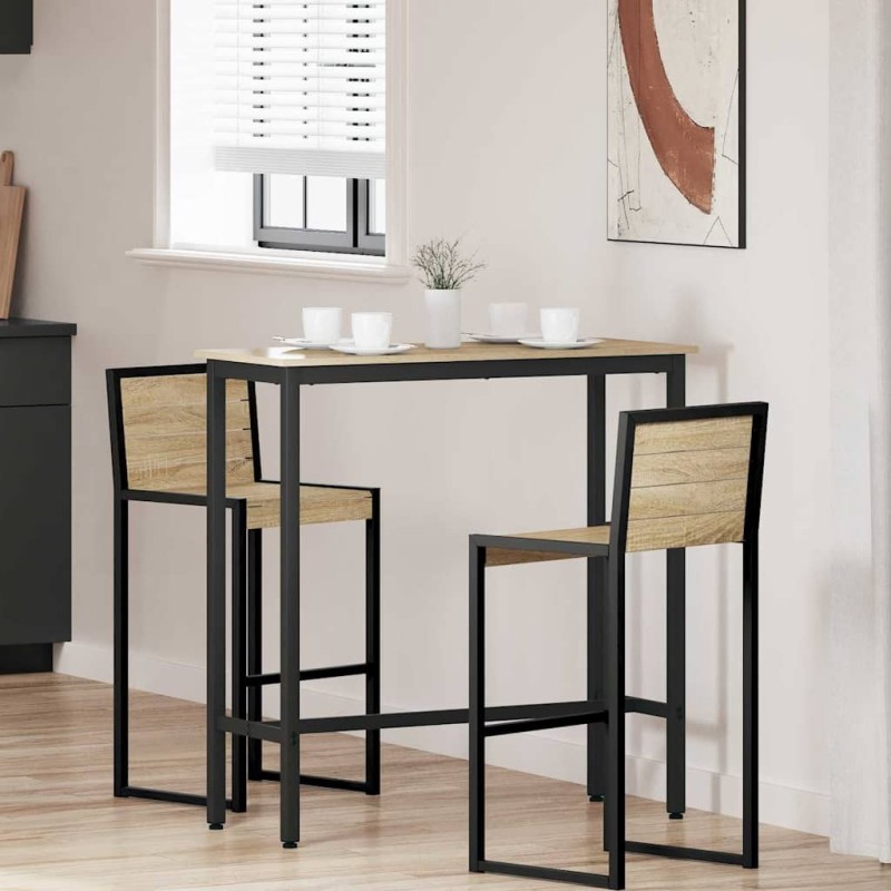 table Chêne Sonoma 100 x 40 x 100,5 cm 554818554818