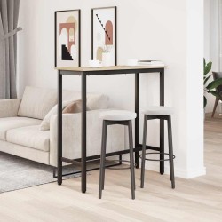 table Chêne Sonoma 100 x 40 x 100,5 cm 554818554818