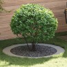 adapté pour anneaux d'arbre plats 5 pcs Argent Ø90 / 120 cm 554821554821
