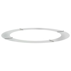 adapté pour anneaux d'arbre plats 5 pcs Argent Ø90 / 120 cm 554821554821