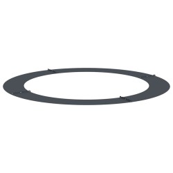 adapté pour anneau d'arbre plat Anthracite Ø90 / 120 cm Acier 554822554822