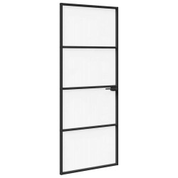 Porte de maison 83 x 201,5 x 3,5 cm Aluminium et Verre Trempé 554825554825
