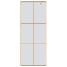 Mur de Douche à L'Italienne Doré 80 x 195 cm verre trempé 554826554826