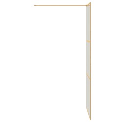 Mur de Douche à L'Italienne Doré 80 x 195 cm verre trempé 554826554826