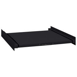 Étagère intermédiaire pour machine à laver Noir 60 x 60 x 8 cm 554827554827