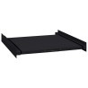 Étagère intermédiaire pour machine à laver Noir 60 x 60 x 8 cm 554827554827