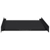 Étagère intermédiaire pour machine à laver Noir 60 x 60 x 8 cm 554827554827