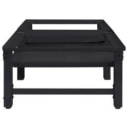 Socle pour Machine à Laver 2 pcs Noir 124,5 x 61,5 x 32,5 cm 554828554828