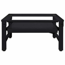 Socle pour Machine à Laver Noir 62 x 60,5 x 32,5 cm Acier 554832554832