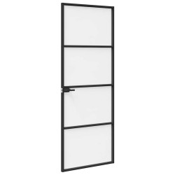 Porte de maison 76 x 201,5 x 3,5 cm Aluminium et Verre Trempé 554837554837