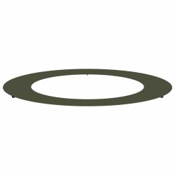 adapté pour anneau d'arbre plat Vert olive Ø60 / 90 cm Acier 554838554838