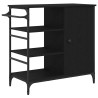 Chariot de cuisine Chêne noir 87.5 x 39 x 84.5 cm 554844554844