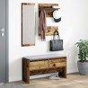 Ensemble de meubles d'entrée avec tiroir 4 pcs Bois ancien 554846554846