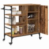 Chariot de cuisine Bois ancien 87.5 x 39 x 84.5 cm 554849554849