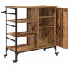 Chariot de cuisine Bois ancien 87.5 x 39 x 84.5 cm 554849554849
