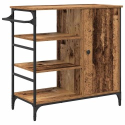 Chariot de cuisine Bois ancien 87.5 x 39 x 84.5 cm 554849554849
