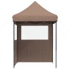 Tente de fête Marron 200 x 200 x 306 cm Tissu Oxford 554851554851
