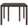Table de Jardin Marron 150 x 100 x 73 cm polyrotin 554852554852