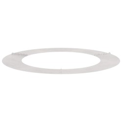 adapté pour anneaux d'arbre plats 5 pcs Argent Ø60 / 90 cm 554854554854