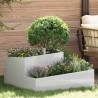 Cache-pot de jardin Argent 80 x 80 x 50 cm Acier inoxydable 554862554862