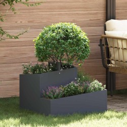 Cache-pot de jardin Anthracite 60 x 60 x 50 cm 554883554883