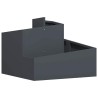 Cache-pot de jardin Anthracite 60 x 60 x 50 cm 554883554883