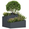 Cache-pot de jardin Anthracite 60 x 60 x 50 cm 554883554883