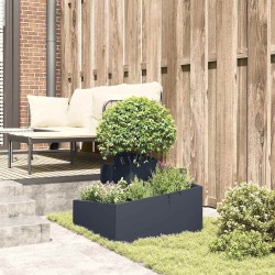 Cache-pot de jardin Anthracite 60 x 60 x 50 cm 554883554883