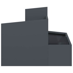 Cache-pot de jardin Anthracite 60 x 60 x 50 cm 554883554883