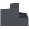 Cache-pot de jardin Anthracite 60 x 60 x 50 cm 554883554883