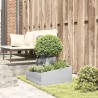 Cache-pot de jardin Argent 60 x 60 x 50 cm Acier inoxydable 554886554886