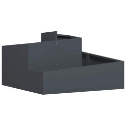 Cache-pot de jardin Anthracite 80 x 80 x 50 cm 554892554892