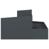 Cache-pot de jardin Anthracite 80 x 80 x 50 cm 554892554892