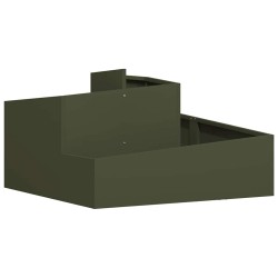 Cache-pot de jardin Vert olive 80 x 80 x 50 cm 554893554893