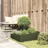 Cache-pot de jardin Vert olive 80 x 80 x 50 cm 554893554893