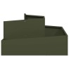 Cache-pot de jardin Vert olive 80 x 80 x 50 cm 554893554893