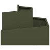 Cache-pot de jardin Vert olive 60 x 60 x 50 cm 554894554894