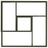 Cache-pot de jardin Vert olive 60 x 60 x 50 cm 554894554894