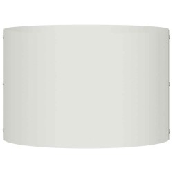 Anneau de jardinière Blanc 30 x 30 x 20 cm Acier laminé à froid 554902554902