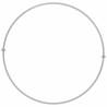 Anneau de jardinière Blanc 30 x 30 x 20 cm Acier laminé à froid 554902554902