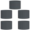 Anneau de jardinière 5 pcs Anthracite 30 x 30 x 20 cm 554905554905