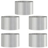 Anneau de jardinière 5 pcs Argenté 30 x 30 x 20 cm 554908554908