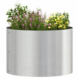 Anneau de jardinière 5 pcs Argenté 30 x 30 x 20 cm 554908554908