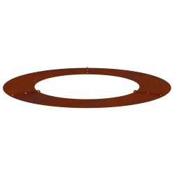 adapté pour anneau d'arbre plat Marron Ø50 / 80 cm Acier patiné 554910554910