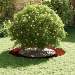 adapté pour anneau d'arbre plat Marron Ø60 / 90 cm Acier patiné 554915554915