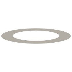 adapté pour anneaux d'arbre plats 5 pcs Marron Ø60 / 90 cm 554916554916
